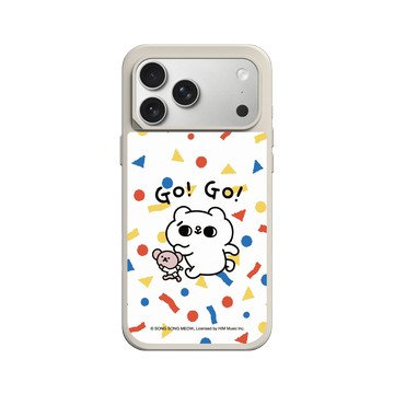 iPhone 17 Pro Max SolidX 貝殼灰 - 爽爽貓 Song Song Meow by SECOND - Go!Go!