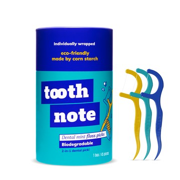 toothnote Dental Mint Flossers 45P
