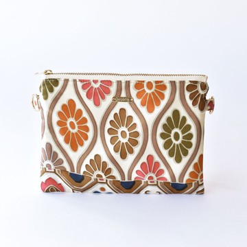 MERRY POUCH (S) 日本傳統和柄絲巾拼接收納包 獨一無二孤品