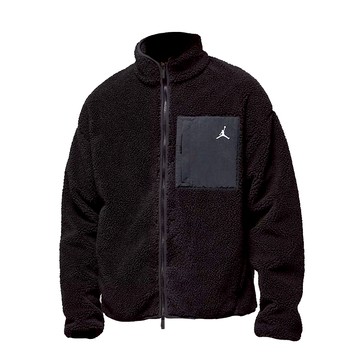 Jordan Flight Mountainside 羊羔毛外套 保款 男款 黑色 HV0779-010 [台灣現貨]