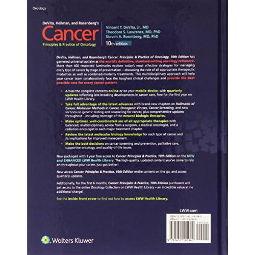 Cancer: Principles  Practice of Oncology (Cancer Principles and Practice of Oncology)