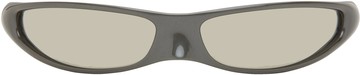 Balenciaga 灰色 Blade Rectangle 太阳镜