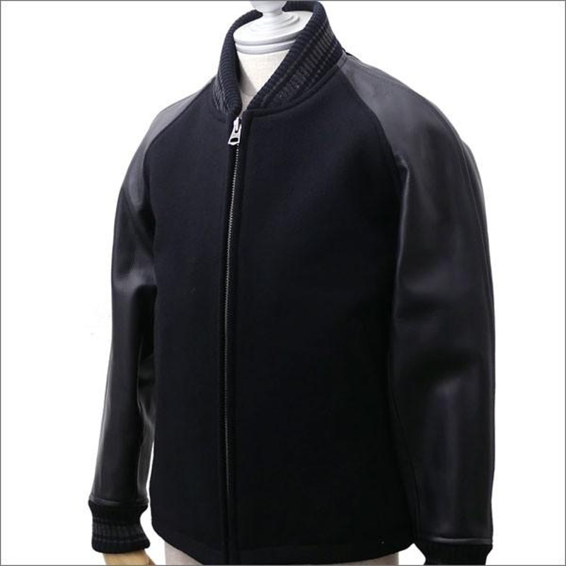 Ron Herman(ロンハーマン) Versity Jacket (スタジャン) BLACK 227