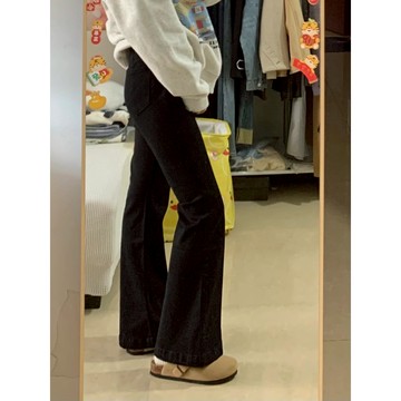 無敵好穿推薦入 牛仔褲 長褲 寬鬆牛仔褲 直筒褲 韓版直筒褲 顯瘦牛仔褲 寬褲 梨形身材褲子 韓版長褲 黑色長褲 褲子女