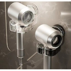 台灣熱賣吹風機置物架免打孔壁掛吸盤式旋轉懶人電吹風筒收納支架掛架神器