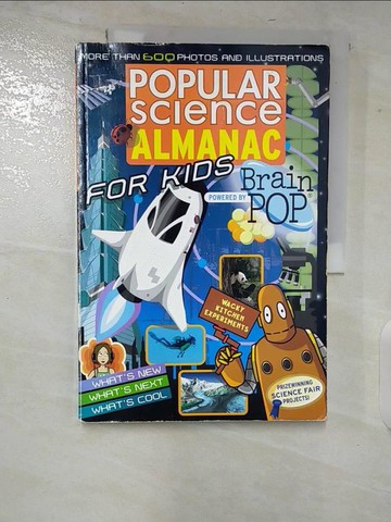【書寶二手書T7／原文小說_UJ5】Popular Science Almanac for Kids_Mowbray, Scott (EDT)