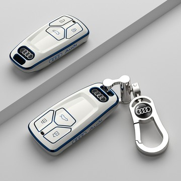 Audi 奧迪 鑰匙套 A1 A3 A4 A5 A6 A7 A8 Q2 Q3 Q5 Q7 Q8 R8 E-tron鑰匙圈
