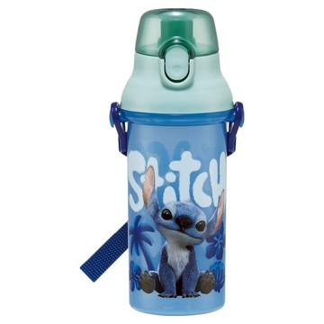 Skater 銀離子抗菌 直飲式 兒童水壺  史迪奇  480ml  1個