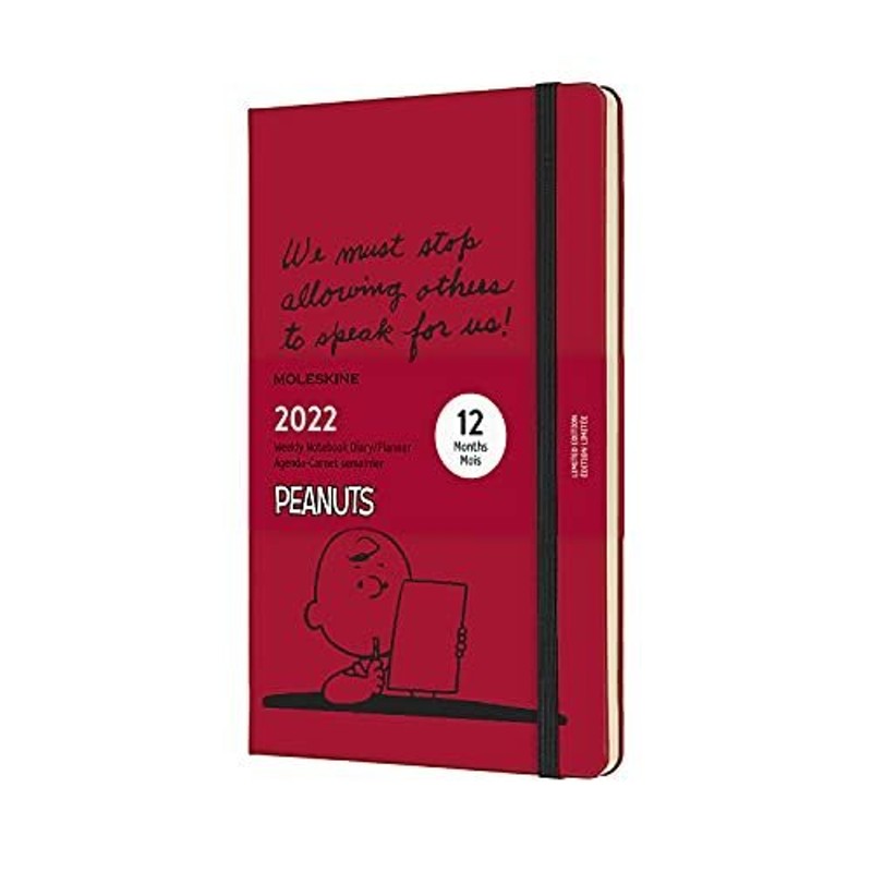 モレスキン 手帳 ピーナッツ 2022年 1月始まり 12ヶ月 ウィークリーダイアリー ハードカバー ラージサイズサイズ(横13cm×縦21cm 通販  LINEポイント最大0.5%GET | LINEショッピング