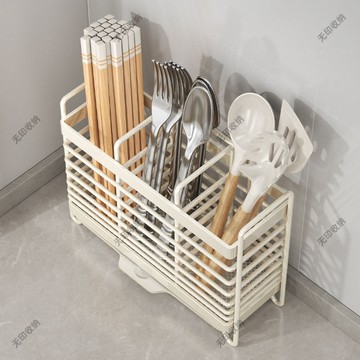 出清不補 特價下殺 叉子架 鍋鏟架 餐具瀝水架 筷子架 筷子瀝水架 筷子桶 歐美風檯面筷子收納盒廚房筷子籠壁掛式筷籠家用