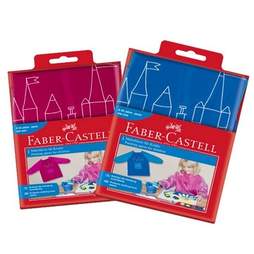 德國 Faber-Castell 輝柏 兒童畫畫衣 (201203藍) (201204紅)【APP滿額下單10%點數(單一帳號最高5000點)】1/31止