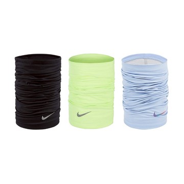 NIKE DRI-FIT 慢跑頸套 2.0 脖圍 跑步 運動 騎車 反光 多功能 吸汗 乾爽 透氣 彈性 黑 亮綠 藍