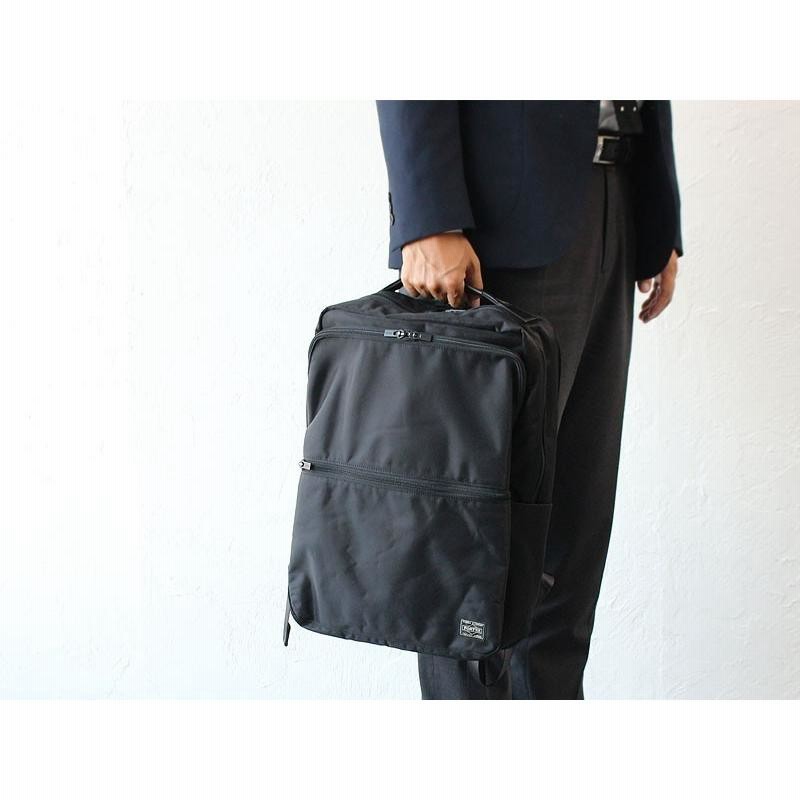 ポーター ブラック タイム デイパック リュック ビジネスバッグ