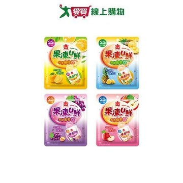 義美果凍U鮮(蒟蒻)系列(香甜葡萄/沁香柳橙/酸甜鳳梨/蜜香蘋果)(228G/包)【愛買】