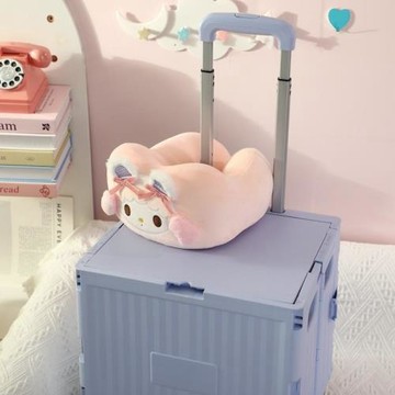 少女心美樂蒂小羊必愛諾日式可愛駝峰U型枕記憶棉車載旅行U枕頸枕