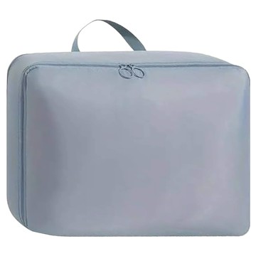 旅行壓縮包 雙拉鍊結構 擴展空間壓縮 行李箱/衣櫃/抽屜收納  灰色  40 x 30 x 18cm