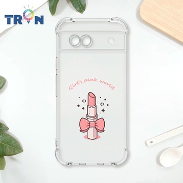 TRON GOOGLE Pixel 8A 粉嫩女孩專屬透明殼 四角防摔 軟殼 手機殼