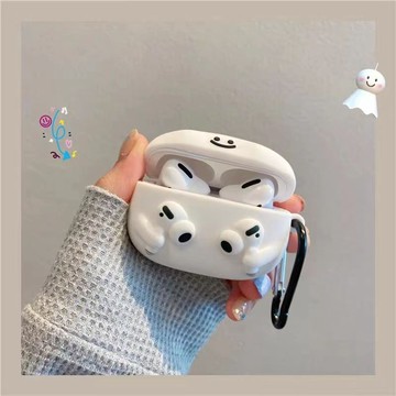 蘋果airpodspro5代保護套卡通小眾耳機小人2代耳機殼矽膠可愛3代