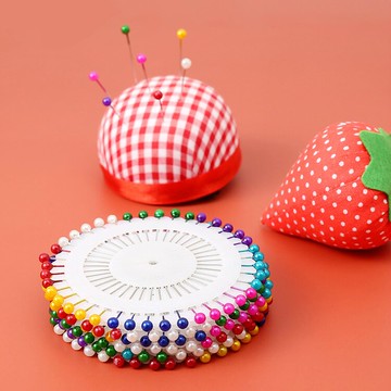 38MM大號珍珠針大頭針固定針圓頭針立裁定位針