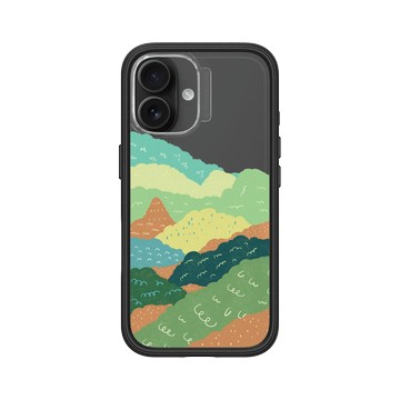 iPhone 16 Mod NX 黑 - 花花草草 / Flowers & Plants - 暖意森林