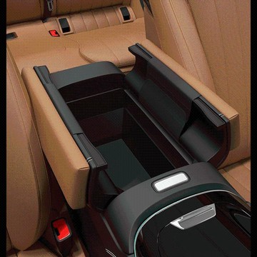 奔馳扶手箱增高保護墊C/A/E級C260L/GLC/GLB/GLE/E300L車內飾用品