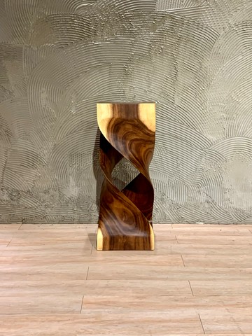 雨豆木切削造型花台原木花台置物檯花架實木花架實木家具柚木家具a H Furniture 面寬30x深度30x高度81 台灣樂天市場 Line購物