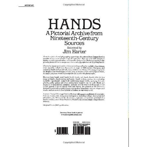 Hands: A Pictorial Archive from Nineteenth-Century Sources (Dover Pictorial Archive)