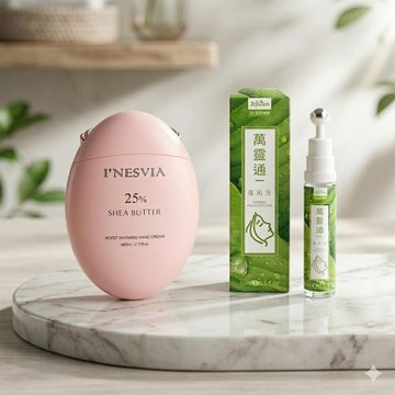 INESVIA 修護柔潤護手霜+Dr.愛伊健康萬靈通速拓方x1瓶