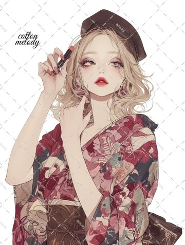 原創貼紙 no.7720 人物貼紙 原創貼紙 人物貼紙 女孩貼紙 原創人物貼紙