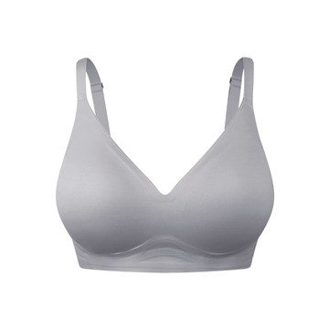 韓國 Verish Cool-Fit 集中輕量豐胸無鋼圈內衣 灰色GRAY