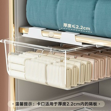 內衣收納 內衣褲收納 襪子收納 衣櫃收納盒 衣物收納 抽屜收納 收納盒透明內衣收納盒襪子內褲整理盒壁掛抽屜式家用衣柜分格