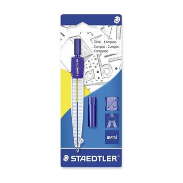 批發STAEDTLER施德樓550 50BK帶刻度尺繪圖吊卡裝學生用繪圖圓規