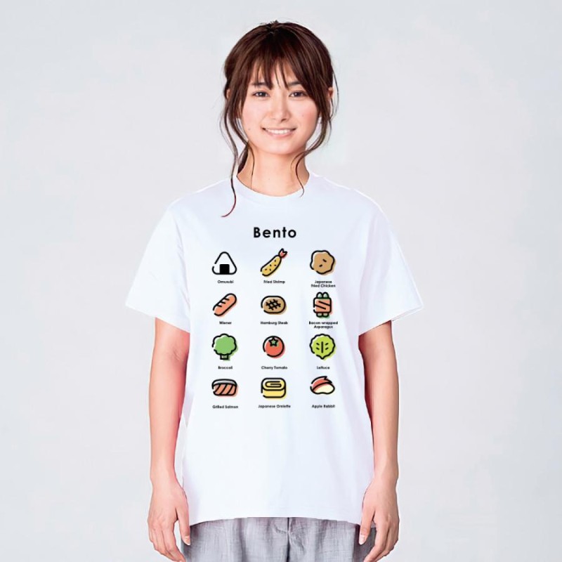 tシャツ 販売 レディース 食べ物