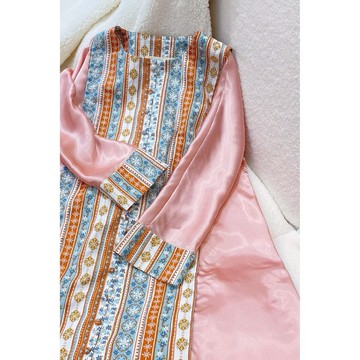 漫步凡爾賽宮 • 連袖長版衣