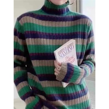 冬裝高級感超好看半高領毛衣女秋冬2025新款修身針織打底衫上衣