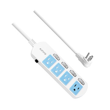 Kinyo 4開4插延長線 3孔  1.8m  CGS3446  1個