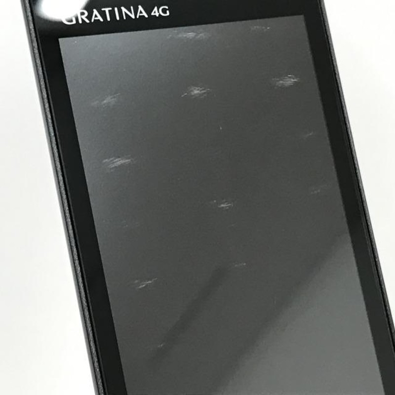 GRATINA 4G KYF31 au ブラック 本体 n06377 | LINEショッピング