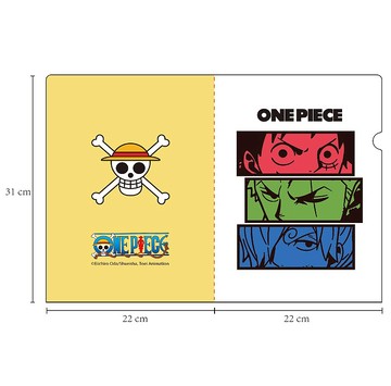 【ONE PIECE】海賊王官方授權周邊產品 塑料文件夾