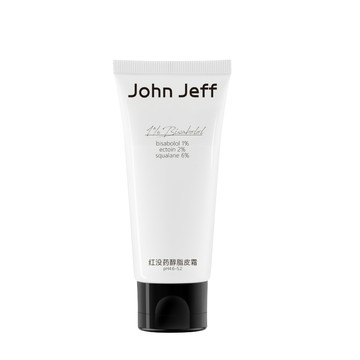 John Jeff紅沒藥醇脂皮霜保溼舒緩修護面霜改善乾燥 60g