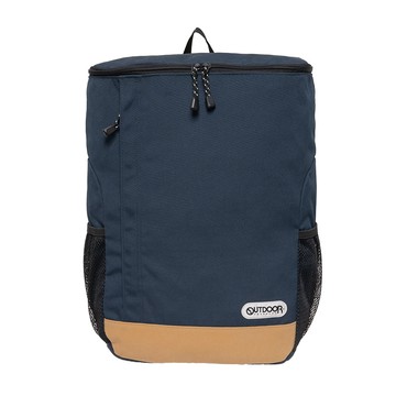 【OUTDOOR】率真年代15.6吋電腦經典方型後背包-深藍色 OD153331NY