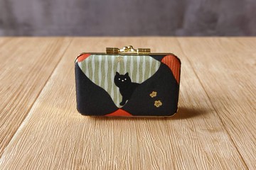 燙金 小黑貓 公司章 大小章 對章盒 雙章盒