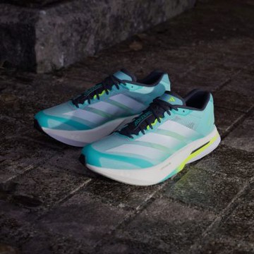 adidas 慢跑鞋 Adizero Boston 13 M 男鞋 藍 緩震 運動鞋 愛迪達 JS4945