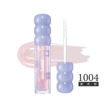 colorgram可麗格朗 糖葫蘆果汁水光唇釉-1004星光粉