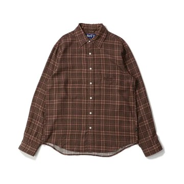 Classic Printed Shirt 棕