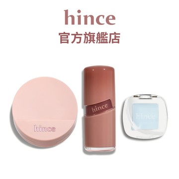 【hince】完美水光組(零瑕氣墊+冰透唇釉) |霧光、遮瑕、持妝 | 官方旗艦店