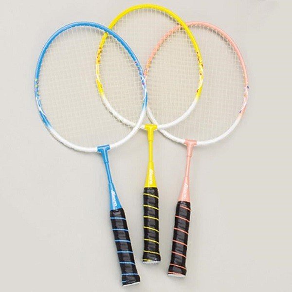 ファミリーバドミントン ラケットセット（ストリングス張り上げ）計３