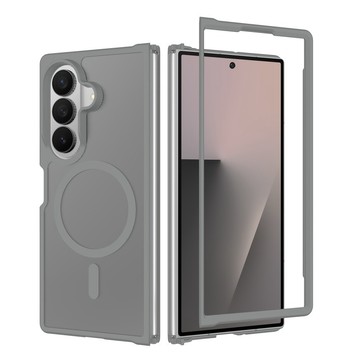 ZFold 8  磨砂膚感 無線磁吸 摺疊手機殼手機殼 適用三星Z Flip 7 6 一體式 Fold 7 6 防摔殼