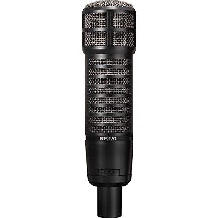 Electro-Voice RE320 Variable-D Dynamic Vocal and Instrument Microphone Bundle with Shockmount ＆ Cables