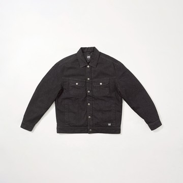 Lee 男款 寬鬆版 系列小LOGO 牛仔羽絨外套 80%羽絨 20%羽毛 | X-LINE