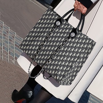 Viney女包包小眾新款潮帆布夏季托特包時尚百搭大容量手提單肩包